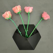 1pc Wall-Mounted Plant Holder, Suitable For Indoor Balcony Minimalist Decor, Planter Pot, Perfect For Holiday And Party Decoration, Essential Home Accessory - A - View 7