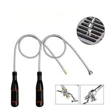 3pcs Heavy Duty Magnetic Clamps And Magnetic Lifters With Telescopic Extendable, Bendable Magnetic Rods - Flexible Magnetic Pickup Tools, Heavy Duty Metal Construction, Suitable For Automotive Repair, Mechanics And DIY Projects, Magnetic Grabber Tools, Magnetic Pickup Tools, Powerful Magnetic Sweeper - 3PCS - View 10