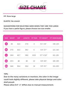 GLOURI Women's Camo 2 In 1Cargo Demin Pants -High Elastic Waisted Distressed & Frayed | Loose Fit Streetwear Ripped Jeans With Oversized Pockets | Y2K Casual Trousers - Ngụy trang - Xem 6