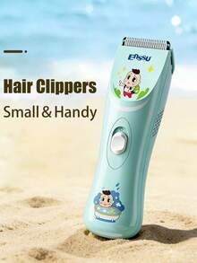Wireless Electric Hair Clipper Set, Low Noise Waterproof Portable Hair Trimmer, Ceramic Blade, Dry & Wet Use, Rechargeable Haircut Kit For Kids - View 5