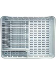 1 Pieza Escurridor y Estante Multifuncional, Escurridor de Platos Resistente a la Oxidación (Con Tabla de Drenaje), Ahorro de Espacio, Estante de Almacenamiento de Cocina, Escurridor de Platos Negro/Blanco (Adecuado para Encimeras de Cocina), Escurridor de Platos para Encimera de Cocina (Con Tabla de Drenaje), Escurridor de Platos de Metal, Escurridor de Cocina, Regalo Festivo Negro/Blanco Escurridor de Platos - Multicolor - Ver 7