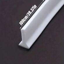 1pc 1m Self-Adhesive Waterproof Sealing Strip, Suitable For Kitchen And Shower Room Entrance, Flexible Waterproof Silicone Sealing Strip - Multicolor - View 2