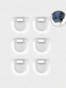 1/4/12pcs Invisible Pants Leg Shortener Clips, Prevent Pants Dragging On Ground, Seamless Hidden Hook Design, Suitable For Jeans And Trousers, Waterproof And Portable - Multicolor - View 9