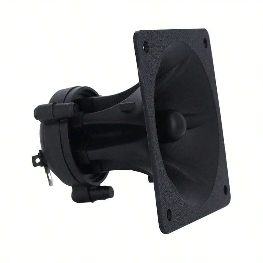 2 Pack Component Square Tweeter 3.25x 3.25 Piezo Horn DJ Speaker Loudspeaker Buzzer Treble With Screws Car Audio Home Speakers Sound Box - Default - View 1