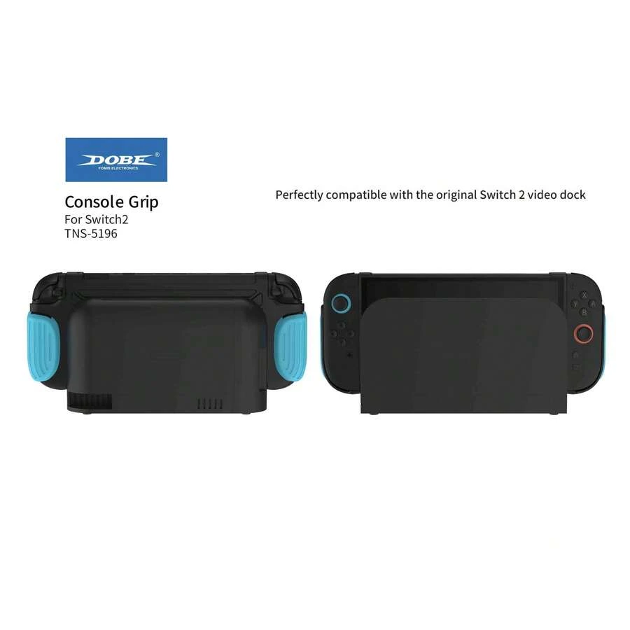 1 ốp bảo vệ chống trượt bằng nhựa ABS có thể tháo rời, kèm chân đế điều chỉnh được, đi kèm 3 tay cầm chống trượt với các kết cấu khác nhau, giúp ngăn ngừa trượt tay và nâng cao trải nghiệm chơi game, tương thích với máy chơi game SWITCH 2. - Xem 1