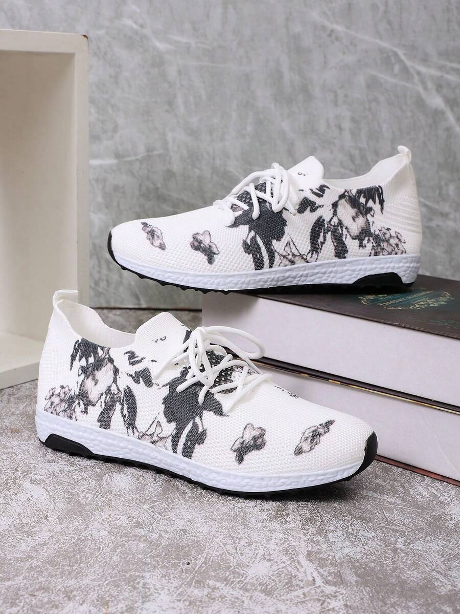 新款女士休闲运动鞋，软底运动鞋，运动休闲鞋，Borderline Trade - 黑色 - 查看 1