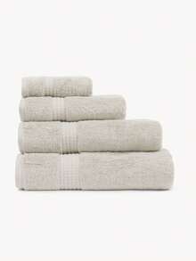 Tramas+ Toalla de Baño 100% Algodón Peinado Gris Claro 700gr - Alta Absorción y Suavidad | Disponible en Varias Medidas: 30x50, 50x100, 70x140, 100x150 cm | Durabilidad Superior con Textura Agradable – Ideal para el Hogar | Toallas de Rizo de Calidad Premium para un Confort Inigualable | Gris Claro Multicolor - 1659963-Gris Claro - Ver 1