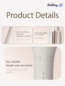 PinkSings 1-Click Auto Curling Iron, 32mm Barrel, Bi-Directional Auto Curling, 4 Temperature Modes, Negative Ion Generator, Smart Timer And Sensor, Auto Shut-Off, Best Christmas Gift - Apricot - View 10