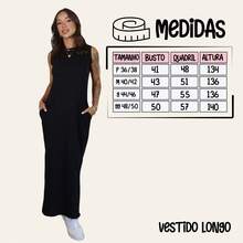 Kit Vestido Feminino Longo Fenda lateral com bolsos - Marrom + Bege - Visão 8