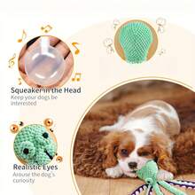 Octopus Dog Plush Toy Sound Interactive Boredom Relief Companion Pet Large Dog Anti-Demolition Home - Random Color Pineapple Velvet Octopus - View 7