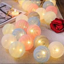 1pc Battery Operated Fairy Ball Light - Suitable For Photography Studio Decor Lighting And Background Illumination, Great For Valentine's Day, Wedding, Party, Christmas And Home Decor (Batteries Not Included) - Color - View 3
