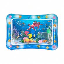 1个婴儿拍打垫，完美的婴幼儿发育趣味时光，水垫婴儿玩具，充气游戏垫水垫婴儿玩具，趣味早教活动中心 - 彩色 - 查看 16