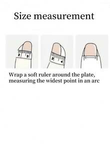 10片手工制作黑银星钻猫眼复古Y2K美甲贴纸，日常短款方形可卸假指甲，送给女性和女孩的礼物，按压式美甲贴纸，美甲用品，手工按压式美甲 - 黑色 - 查看 6