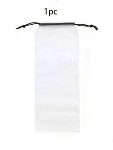 10个透明塑料伞袋，哑光半透明抽绳袋 - 防水、可折叠，非常适合存放湿雨伞，是旅行和户外活动的理想之选。户外雨伞收纳 | 透明设计 | 安全封口。时尚外观，可靠的抽绳封口。 - 彩色 - 查看 11