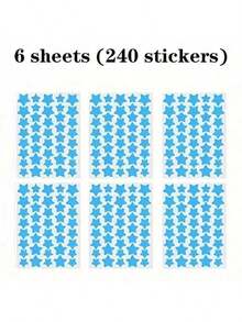 6 Gói/240 Miếng Dán Hình Ngôi Sao, Hình Dán Trang Trí Halloween và Giáng Sinh, Hình Dán Ngôi Sao Năm Cánh Nhiều Màu Sắc, Thích Hợp Cho Tiệc Tùng, Trang Trí Ảnh Ngày Lễ, Trang Trí Mặt (1 Tờ Mỗi Màu), Chỉ Dùng Để Trang Trí (Không Dùng Cho Mỹ Phẩm), Giá Rẻ, Trang Trí Phòng, Bàn Trang Điểm, Du Lịch, Phòng Ngủ, Phụ Kiện Trang Điểm (Có Thể Có Sự Khác Biệt Màu Sắc Do Sự Khác Biệt Lô Sản Xuất, Mong Quý Khách Thông Cảm.) - Nhiều màu - Xem 16