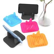 1pc Silicone Upgraded Hands-Free Car Phone Holder, Non-Slip Multi-Angle Navigation Bracket, Universal Design, Great Gift - A - View 2