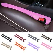 Car Seat Gap Storage Bag - Super Soft Phone Key Wallet Organizer | Front Seat Gap Storage Bag | Ultimate Car Storage Solution | Creative Practical Auto Accessory | Suitable For SUV, Sedan And Truck | Must-Have Pink Car Accessory For Women | Essential Car Storage Organizer | Seat Gap Storage Bag | Pink Car Accessory | Car Interior Decor | Car Essential - Multicolor - View 3