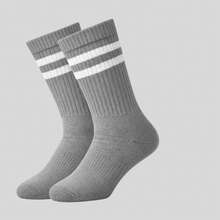 Kit 3 Pares de Meia em Algodão Masculina Cano Alto Nova Era COD 3110 - Multicolorido - Visão 2