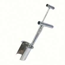 1件金属手持式移栽工具，播种器，耐用，有助于维护花园，挖掘种植穴，适用于播种、移栽幼苗、更换花卉土壤和其他园艺工作 - A - 查看 4