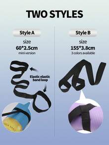 Yoga Mat Strap, Yoga Mat Storage Strap, Yoga Mat Holder, Yoga Mat Carrying Strap, Yoga Mat Backpack Strap [Yoga Mat Not Included] Thick, Comfortable And Fine Material, Adjustable Yoga Mat Strap, Suitable For Carrying Large Yoga Mats - Multicolor - View 7