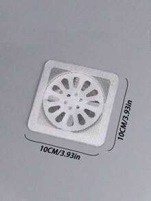 50pcs Disposable Drain Cover, Kitchen & Bathroom Hair Catcher Filter, Sink Strainer Sticker, Anti-Fly Silicone Filter Net, Household Bathroom Anti-Cockroach And Odor Tool - Multicolor - View 8