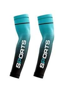 1 đôi ống tay bằng lụa băng thoáng khí, phối màu ombre đa năng, phù hợp cho cả nam và nữ, dùng hàng ngày, đi nghỉ mát, chống nắng, quà tặng tinh tế. - phong cách 1 - Xem 4