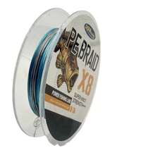 编织钓鱼线 - 耐磨编织线 - 超强超细线 - 零延展性 - 直径更小 - 必备品！ - 藏蓝色 - 查看 52