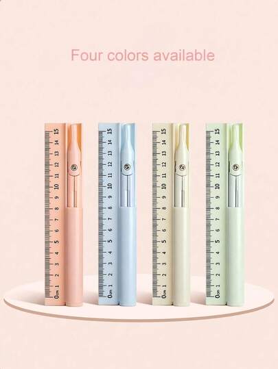 1 pieza/set de brújula, regla, mina de lápiz y herramientas de aprendizaje. Herramientas de dibujo profesionales. Adecuado para geometría y dibujo.