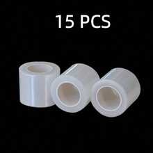 Película protectora para extensiones de pestañas, película protectora para tatuajes de pestañas y cejas, suministros auxiliares de maquillaje para eliminar pestañas, tatuajes y maquillaje permanente - transparente - Ver 20