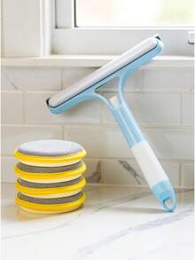 10个双面海绵洗碗刷 - 黃色的 - 查看 4