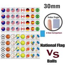 Mini TK64+1 Cube Beach Escape Mahjong Game, Popular Game, With Patterned Flag Battle Ball, Casual Party Time Two-Player Game, Party Activity Prop Gift - Blue - Resin - View 22