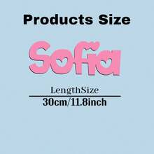 1pc Customized Wooden Name Plate, 30cm, Personalized Room Decor, Wooden Material, Horizontal, No Feather, Customized Design, Indoor/Outdoor/Garden/Yard/Company Party Waterproof Wooden Name Sign, Wedding Gift, Bridal Shower, Party Decoration, Traditional Style, Wall Mounted - Multicolor - View 21