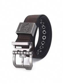 New Arrival Zipper Double-Sided Bead Texture Durable Men's Belt Fashion Youth Casual Quick-Dry Nylon All-Weather - Multicolor - View 4