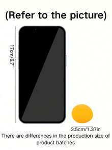 1 buc. Minge colorată pentru ameliorarea stresului, minge elastică prin stoarcere, minge moale pentru ameliorarea stresului, jucărie senzorială pentru mână, instrument mic pentru ameliorarea anxietății, potrivit pentru cadou de petrecere de ziua de naștere, poate fi folosit ca umplutură Gashapon, masaj pentru ameliorarea stresului prin presopunctură pentru adulți, cadou de petrecere, minge elastică, jucărie cu minge elastică, decor de petrecere tricotat, minge elastică prin stoarcere - cel mai bun cadou pentru familie și prieteni (culoare aleatorie) - Stil aleatoriu - Vizualizare 2