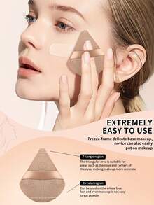 ronshadow 52pcs Deluxe Makeup Tool Set, Including 30pcs Makeup Brushes, Makeup Sponge, Makeup Sponges, Hair Bands, Eyelash Curler, Brush Cleaning Bowl, Complete Starter Kit For Beginners - Multicolor - View 8