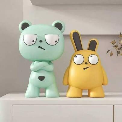 Trending Big-Eyed Cute Creative Figurine, TV Cabinet Desktop Decor, Super Adorable Home Accessory, Popular Item