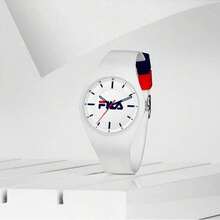 FILA ORIGINALE One-Piece Silicone Quartz Watch 47mm Large Dial 30M Waterproof Student Couple Sports Wristwatch - one-size - View 8