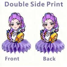 8pcs Birthday Decorations, Desktop Decor, Gifts For Friends, Exquisite Decorations Suitable For Holidays And Birthdays - Multicolor - View 3