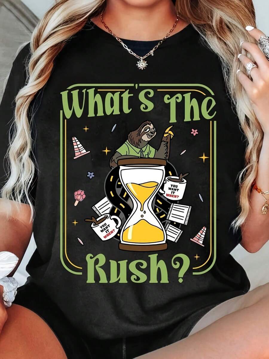 2  Crossover T-Shirt, Nick Wilde Judy Hopps  Fan , Funny Animalie Graphic Shirt - màu đen - Xem 1