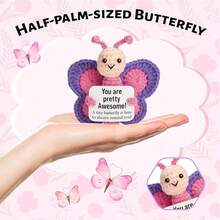 1 pieza Cada mariposa ha sido cuidadosamente elaborada para convertirse en un símbolo de inspiración para amigos, colegas, maestros y aquellos que buscan inspiración cristiana. - Multicolor - Ver 4