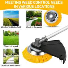 8 Inch Nylon Brushcutter Strimmer Brush Head For Moss And Path  Removal UK - A - 查看 7