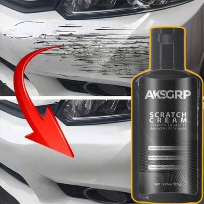 Sáp sửa chữa vết xước sơn 120g, dùng được cho mọi màu sơn, công thức dịu nhẹ không gây hại, loại bỏ vết xước và phục hồi độ bóng cho đồ nội thất, thiết bị gia dụng, túi xách, giày dép và sơn xe hơi.