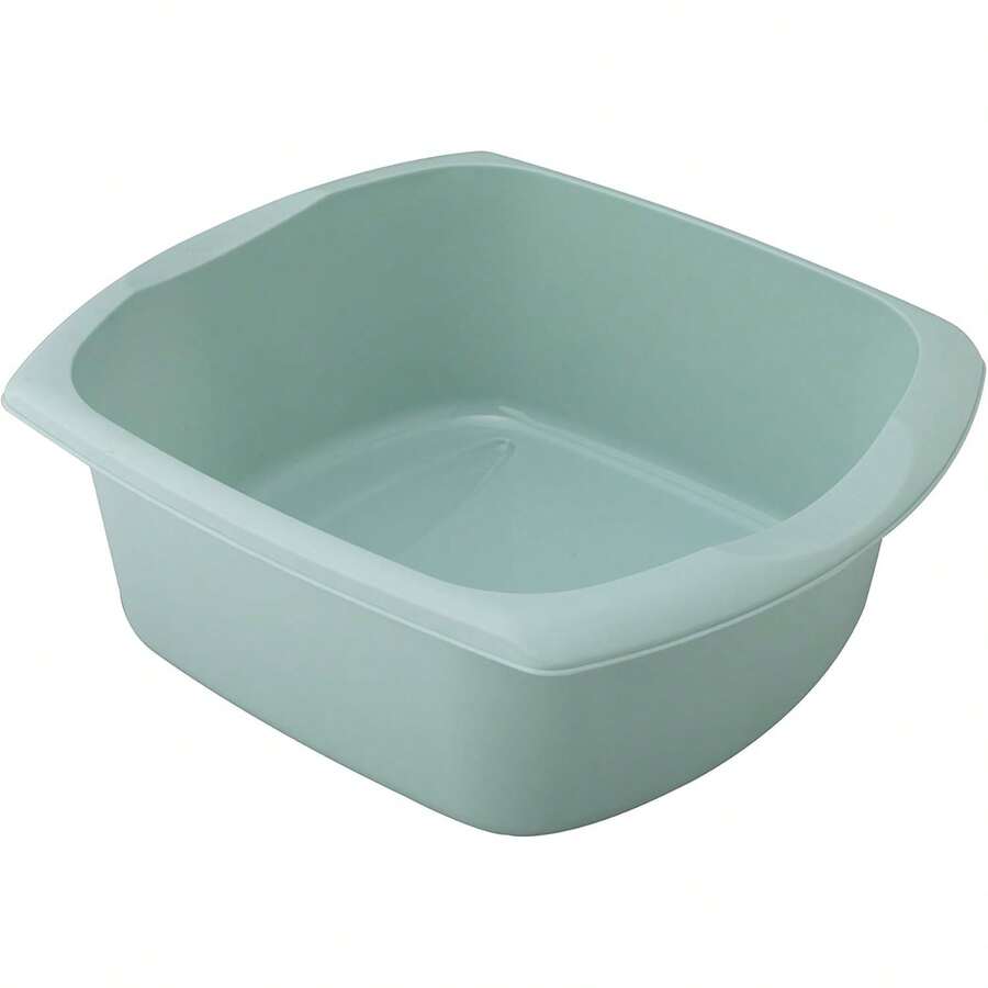 Rectangular Washing Up Bowl, Metallic, Large, 9.5 Litre - Trứng vịt - Xem 1