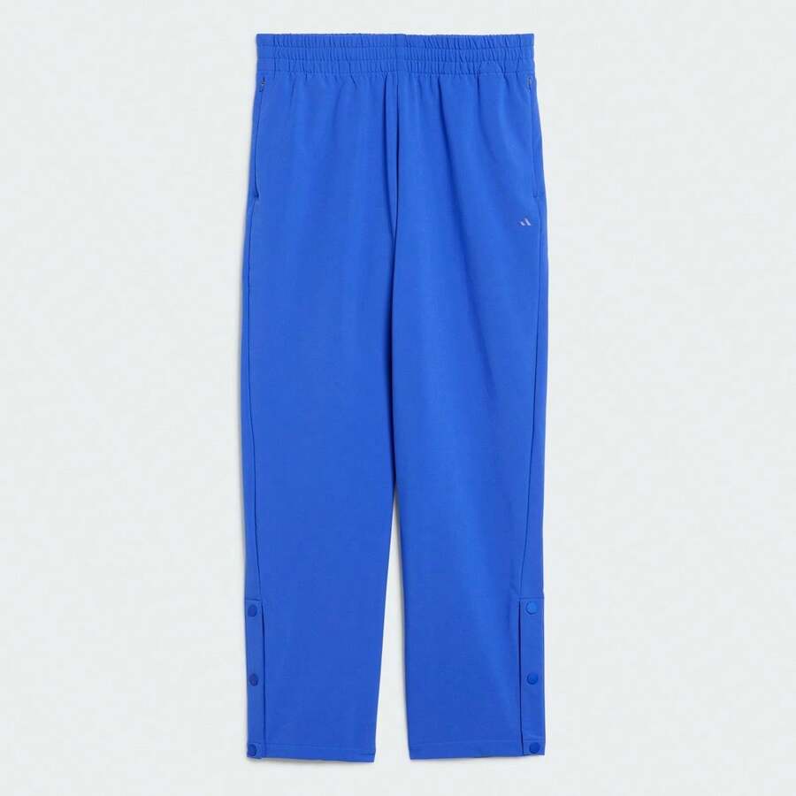 Adidas Unisex Thin Fleece Casual Straight Leg Sweatpants IW1632, Suitable For Spring & Autumn - Brilliant Blue - View 1
