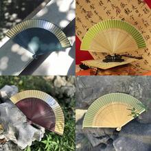 1把复古花卉折叠手扇，女士竹丝折叠扇，优雅装饰手持扇，带流苏，便携式夏季降温扇，适用于舞会、婚礼等场合，亚洲风格折叠手扇，角色扮演摄影礼物 - 折扇 - 查看 4