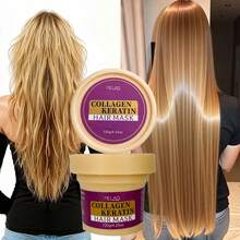 Mặt nạ tóc MELAO Collagen Keratin - Phục hồi sâu cho tóc hư tổn - Nu dưỡng sâu, làm mượt tóc xơ rối, tăng cường độ chắc khỏe và dưỡng ẩm cho mái tóc mềm mượt, bóng khỏe. - Màu vàng - Xem 10