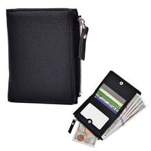 New Fashion Short Wallet, Large Capacity Men's Japanese Style PU Wallet With Zipper Coin Pocket & Card Slots - Multicolor - View 14