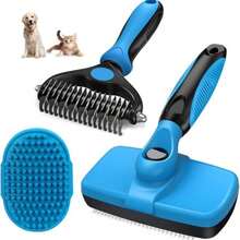 3件套狗狗美容去毛刷，猫咪洗澡按摩手套 - 查看 6