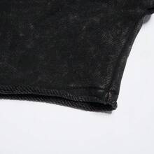 Adidas Áo thun dài tay cổ cao dáng rộng thoải mái mùa xuân và thu, IR8352 - Màu xám đậm - Xem 5