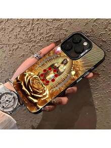 Funda Antigolpes Para Iphone Y Otros Purple Flowers Design Phone CaseFunda Antigolpes Para Iphone Y Otros Virgen Maria Dorada Rosas OroFunda Antigolpes Para Iphone Y Otros Calavera Rockera Reloj Surrealista - Multicolor - Ver 4